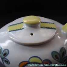 Load image into Gallery viewer, Scottish Pottery. 1960s Buchan Stoneware Squat Sample Teapot. Sutherland Pattern - Scottish Pottery
