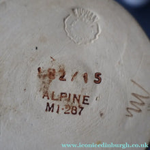 Load image into Gallery viewer, SCOTTISH POTTERY: 1960s BUCHAN Stoneware Two Jugs and One Small Platter. ALPINE Pattern
