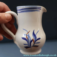 Load image into Gallery viewer, SCOTTISH POTTERY: 1960s BUCHAN Stoneware Two Jugs and One Small Platter. ALPINE Pattern
