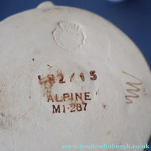 Load image into Gallery viewer, SCOTTISH POTTERY: 1960s BUCHAN Stoneware Two Jugs and One Small Platter. ALPINE Pattern
