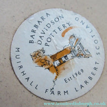 Load image into Gallery viewer, 1970s Scottish Studio Pottery Vase by Barbara Davidson
