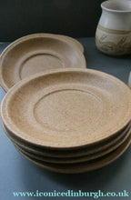 Load image into Gallery viewer, SCOTTISH POTTERY. Complete 1970s COFFEE SET by Barbara Davidson. 22 pieces
