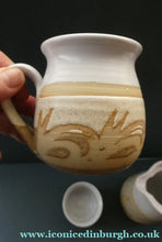 Load image into Gallery viewer, SCOTTISH POTTERY. Complete 1970s COFFEE SET by Barbara Davidson. 22 pieces
