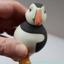 Load image into Gallery viewer, Scottish Pottery. 1970s Highbank Porcelain (Lochgilphead) Figurine of a Puffin - Scottish Pottery
