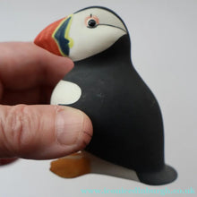 Load image into Gallery viewer, Scottish Pottery. 1970s Highbank Porcelain (Lochgilphead) Figurine of a Puffin - Scottish Pottery
