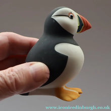 Load image into Gallery viewer, Scottish Pottery. 1970s Highbank Porcelain (Lochgilphead) Figurine of a Puffin - Scottish Pottery
