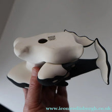 Load image into Gallery viewer, Vintage 1970s Scottish HIGHBANK PORCELAIN (Lochgilphead). Pair of Orcas or Killer Whales - Scottish Pottery
