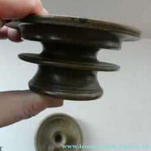 Load image into Gallery viewer, Two Candleholders Scottish Art Studio Pottery by Barbara Davidson. 1970s
