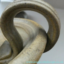 Load image into Gallery viewer, Two Candleholders Scottish Art Studio Pottery by Barbara Davidson. 1970s
