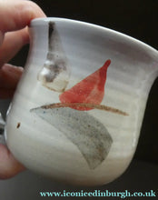 Load image into Gallery viewer, Vintage Stylish Bowl by Barbara Davidson. 1970s with hand-painted "Clouds" variant decoration
