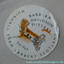 Load image into Gallery viewer, Vintage Stylish Bowl by Barbara Davidson. 1970s with hand-painted "Clouds" variant decoration
