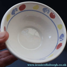 Load image into Gallery viewer, SCOTTISH POTTERY. 1980s Buchan Pottery Large Sugar Bowl. Decorated with the Rare "New Town" pattern 
