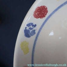 Load image into Gallery viewer, SCOTTISH POTTERY. 1980s Buchan Pottery Large Sugar Bowl. Decorated with the Rare "New Town" pattern 
