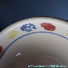 Load image into Gallery viewer, SCOTTISH POTTERY. 1980s Buchan Pottery Large Sugar Bowl. Decorated with the Rare "New Town" pattern 
