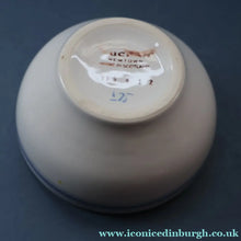 Load image into Gallery viewer, SCOTTISH POTTERY. 1980s Buchan Pottery Large Sugar Bowl. Decorated with the Rare "New Town" pattern 
