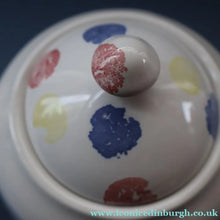 Load image into Gallery viewer, SCOTTISH POTTERY. Rare 1980s Buchan Pottery Teapot. Decorated with the Rare "New Town" pattern

