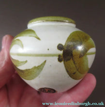 Load image into Gallery viewer, Scottish Studio Pottery 1970s David Hemingsley Miniature Globular Vase
