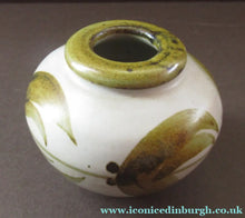 Load image into Gallery viewer, Scottish Studio Pottery 1970s David Hemingsley Miniature Globular Vase
