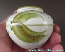 Load image into Gallery viewer, Scottish Studio Pottery 1970s David Hemingsley Miniature Globular Vase
