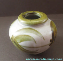 Load image into Gallery viewer, Scottish Studio Pottery 1970s David Hemingsley Miniature Globular Vase
