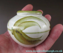 Load image into Gallery viewer, Scottish Studio Pottery 1970s David Hemingsley Miniature Globular Vase
