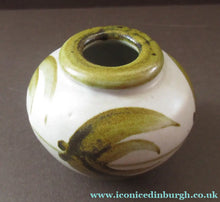 Load image into Gallery viewer, Scottish Studio Pottery 1970s David Hemingsley Miniature Globular Vase
