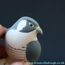 Load image into Gallery viewer, SCOTTISH POTTERY. Alasdair Dunn of Arran. Collectable 1970s Vintage Porcelain Models of a Peregrine Falcon and a Hen Harrier
