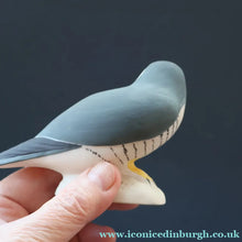 Load image into Gallery viewer, SCOTTISH POTTERY. Alasdair Dunn of Arran. Collectable 1970s Vintage Porcelain Models of a Peregrine Falcon and a Hen Harrier
