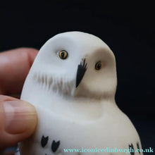 Load image into Gallery viewer, SCOTTISH POTTERY. Alasdair Dunn of Arran. Collectable 1970s Vintage Porcelain Models of Scottish Owls
