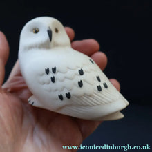 Load image into Gallery viewer, SCOTTISH POTTERY. Alasdair Dunn of Arran. Collectable 1970s Vintage Porcelain Models of Scottish Owls
