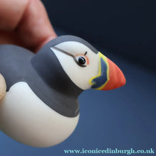Load image into Gallery viewer, SCOTTISH POTTERY. Alasdair Dunn of Arran. Collectable 1970s Vintage Porcelain Models of Scottish Puffins
