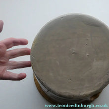 Load image into Gallery viewer, Antique Buchan Pottery Large Stoneware 12 lb. Storage Crock. MUSSELBURGH
