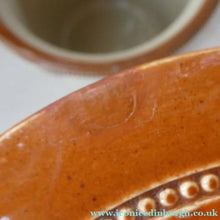 Load image into Gallery viewer, Antique Buchan Pottery Large Stoneware 7lb Storage Crock . BUTTERCUP DAIRY Company

