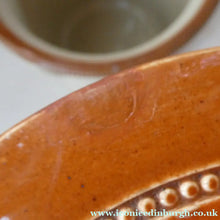 Load image into Gallery viewer, Antique Buchan Pottery Large Stoneware 7lb Storage Crock . BUTTERCUP DAIRY Company
