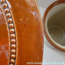 Load image into Gallery viewer, Antique Buchan Pottery Large Stoneware 7lb Storage Crock . BUTTERCUP DAIRY Company
