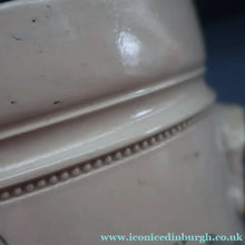 Load image into Gallery viewer, SCOTTISH POTTERY. Antique LARGE FLOUR Scottish Pottery Stoneware Lidded Storage Canister. 11 INCHES
