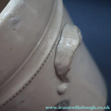 Load image into Gallery viewer, SCOTTISH POTTERY. Antique LARGE FLOUR Scottish Pottery Stoneware Lidded Storage Canister. 11 INCHES
