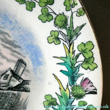 Load image into Gallery viewer, Antique Victorian Scottish Plate. Edinburgh Old Town. 1886 Edinburgh International Exhibition Souvenir
