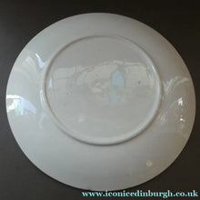 Load image into Gallery viewer, Antique Victorian Scottish Plate. Edinburgh Old Town. 1886 Edinburgh International Exhibition Souvenir
