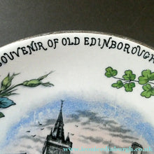 Load image into Gallery viewer, Antique Victorian Scottish Plate. Edinburgh Old Town. 1886 Edinburgh International Exhibition Souvenir
