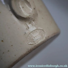 Load image into Gallery viewer, SCOTTISH POTTERY. Antique PORT DUNDAS (Glasgow) 3 lbs Stoneware Crock with Handle. MAYPOLE DAIRY

