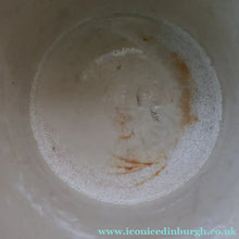 Load image into Gallery viewer, SCOTTISH POTTERY. Antique PORT DUNDAS (Glasgow) 4 lbs Stoneware Crock with Handle. MAYPOLE DAIRY 
