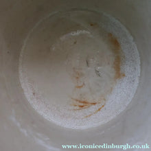 Load image into Gallery viewer, SCOTTISH POTTERY. Antique PORT DUNDAS (Glasgow) 4 lbs Stoneware Crock with Handle. MAYPOLE DAIRY 
