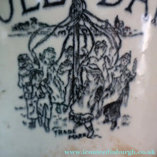 Load image into Gallery viewer, SCOTTISH POTTERY. Antique PORT DUNDAS (Glasgow) 4 lbs Stoneware Crock with Handle. MAYPOLE DAIRY 
