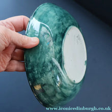 Load image into Gallery viewer, SCOTTISH POTTERY Bowl. 1916 Large Size DOLLY WATSON (Bough Interest) Pottery Fruit Bowl with Motto Decoraton on Rim
