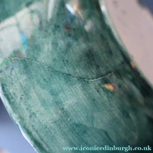 Load image into Gallery viewer, SCOTTISH POTTERY Bowl. 1916 Large Size DOLLY WATSON (Bough Interest) Pottery Fruit Bowl with Motto Decoraton on Rim
