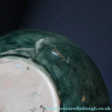 Load image into Gallery viewer, SCOTTISH POTTERY Bowl. 1916 Large Size DOLLY WATSON (Bough Interest) Pottery Fruit Bowl with Motto Decoraton on Rim
