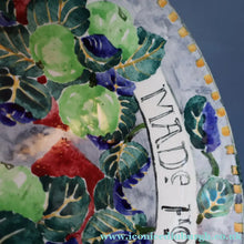 Load image into Gallery viewer, SCOTTISH POTTERY Bowl. 1916 Large Size DOLLY WATSON (Bough Interest) Pottery Fruit Bowl with Motto Decoraton on Rim
