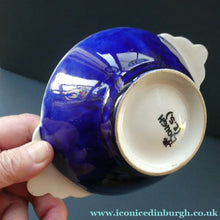 Load image into Gallery viewer, Bough Pottery Ceramic Quaich. RARE Scottish Celtic Knotwork Decoration
