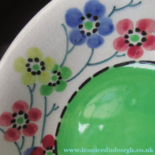 Load image into Gallery viewer, PAIR of Smaller Bough Pottery Pudding Bowls painted by Chrissie Amour
